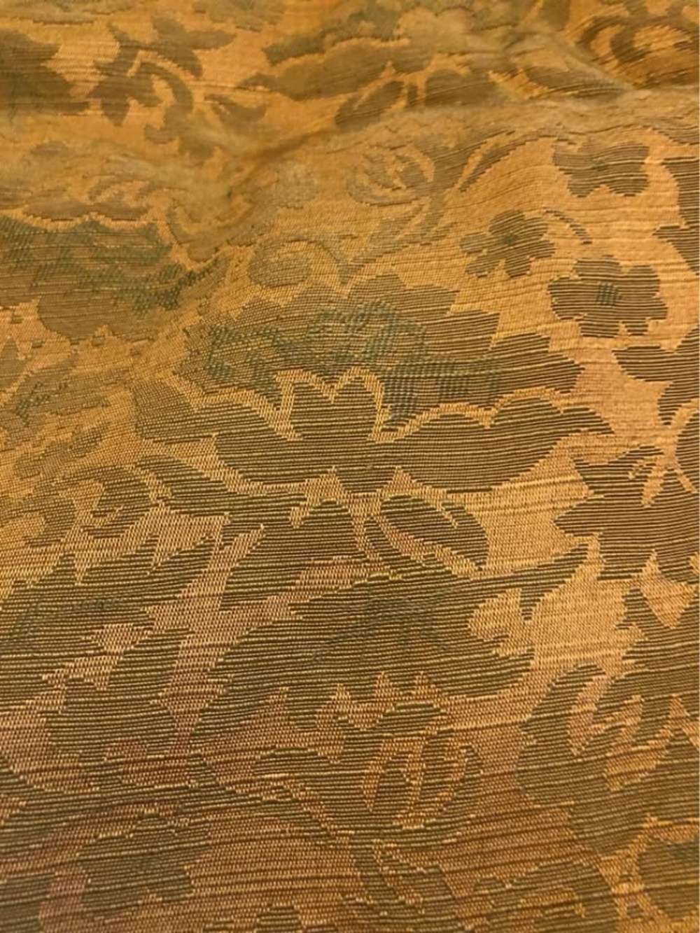 Stunning high end drapery, pillows, upholstery 1 1/2 yrds